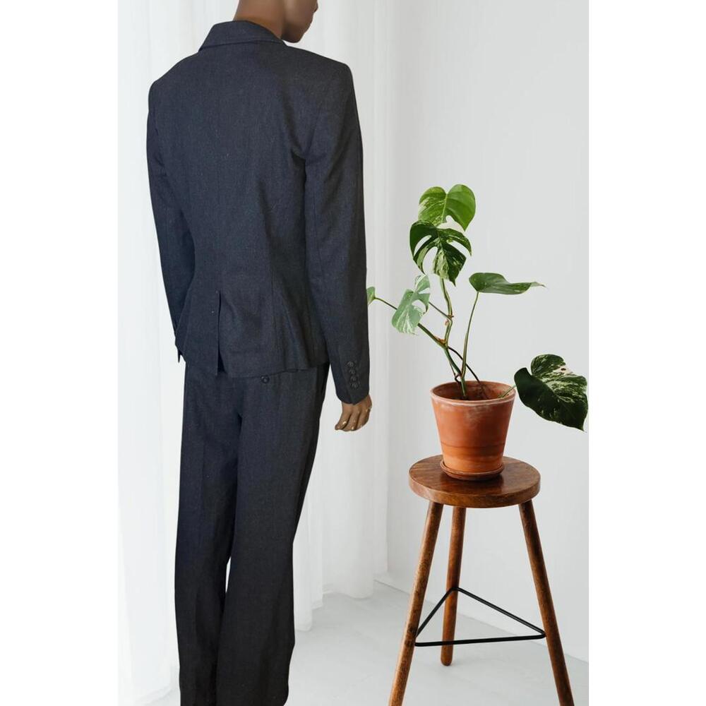 Marc Aurel wool suit set blazer with built in vest size 36